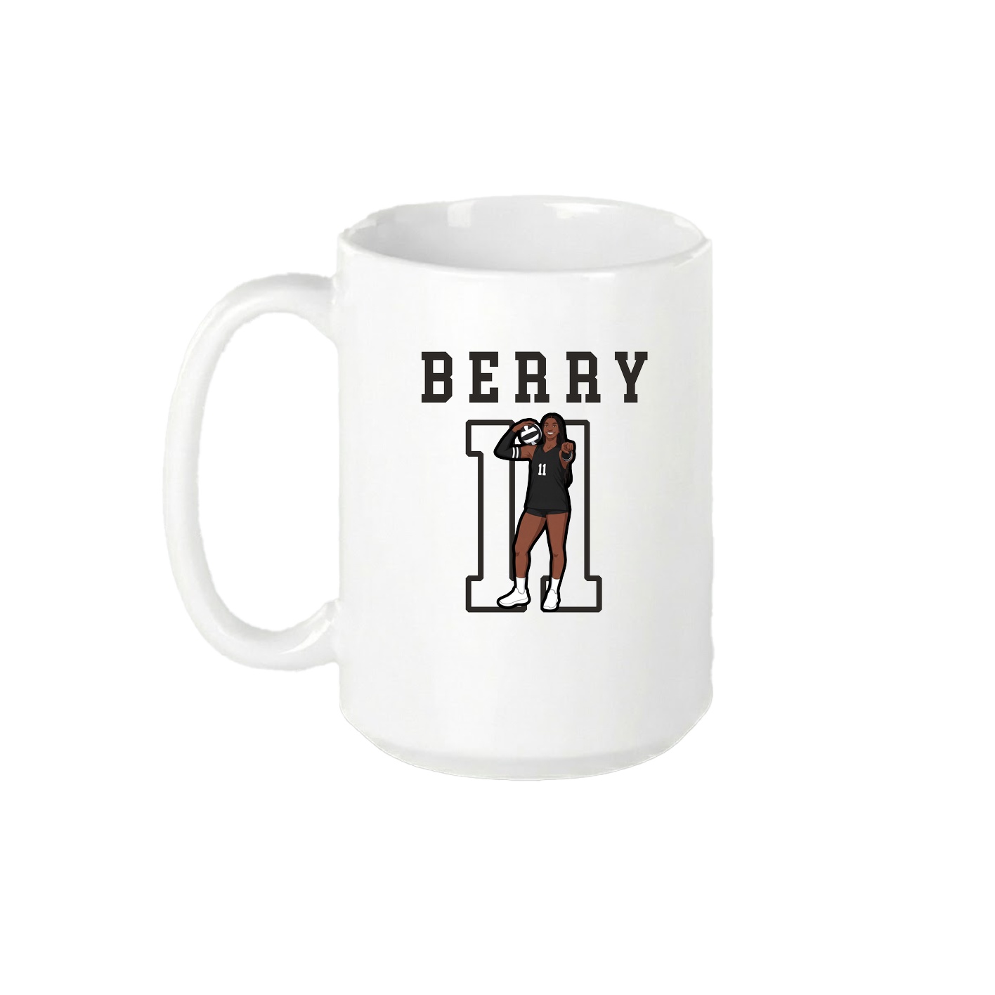 15oz Coffee Mug — Shirsey in White
