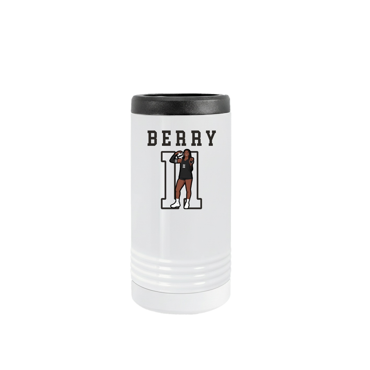 Slim Beverage Holder — Shirsey in White