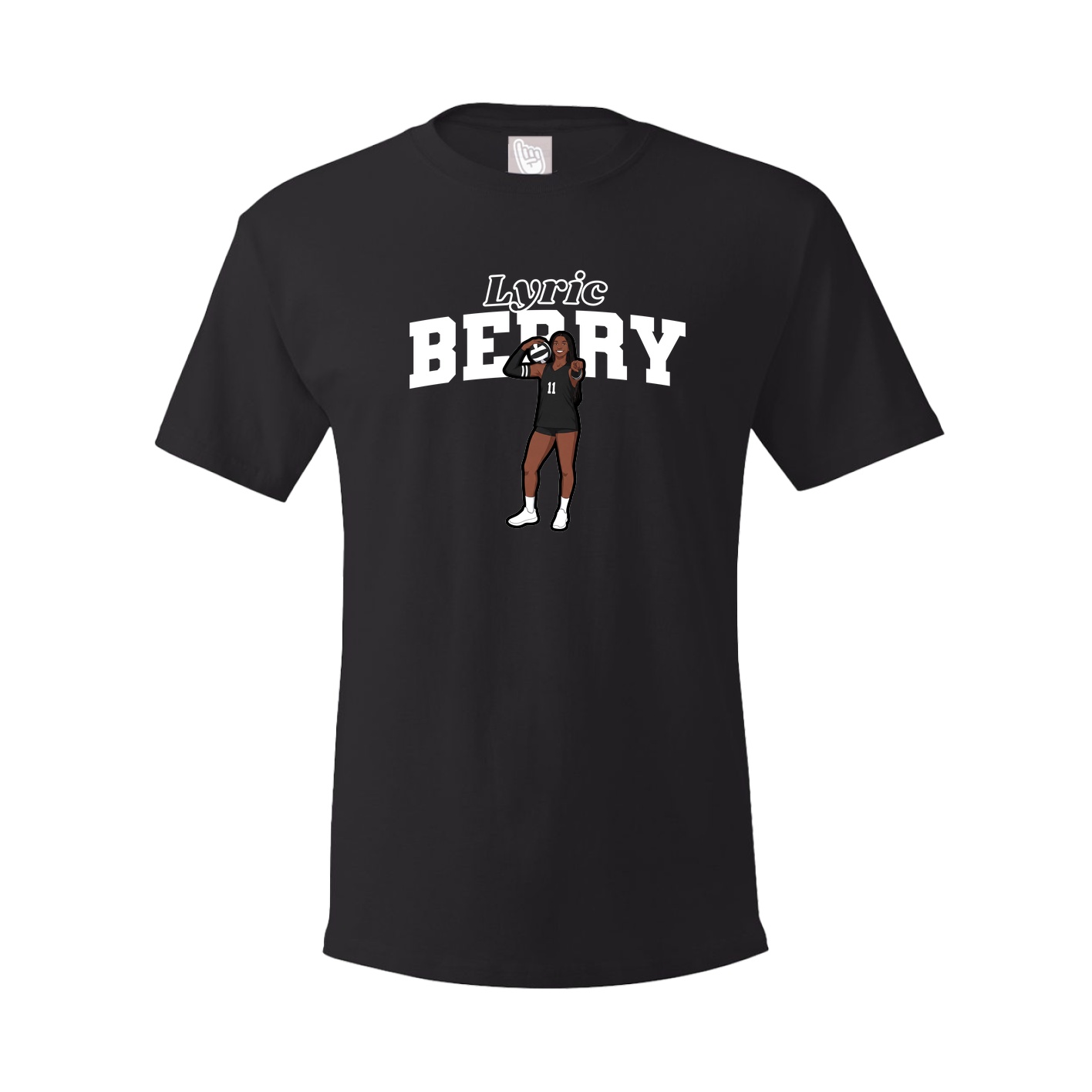 Tee — Name Arch in Black