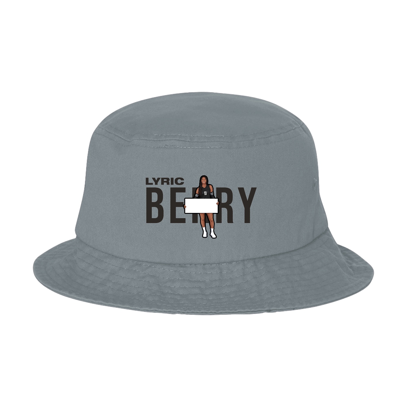 Bucket Cap — Player Name in Grey
