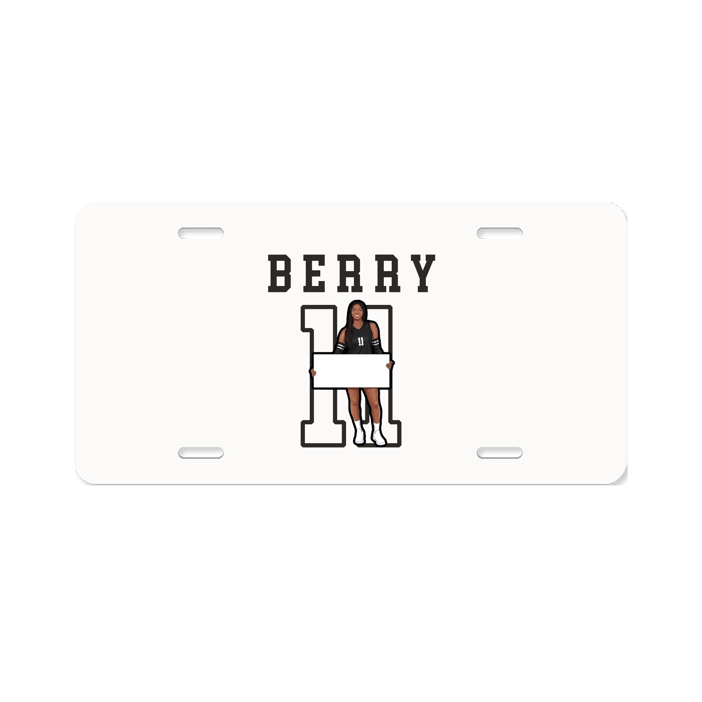 License Plate — Shirsey in Classic