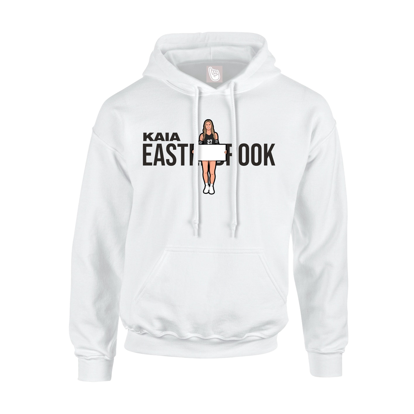 Hoodie — Player Name in White
