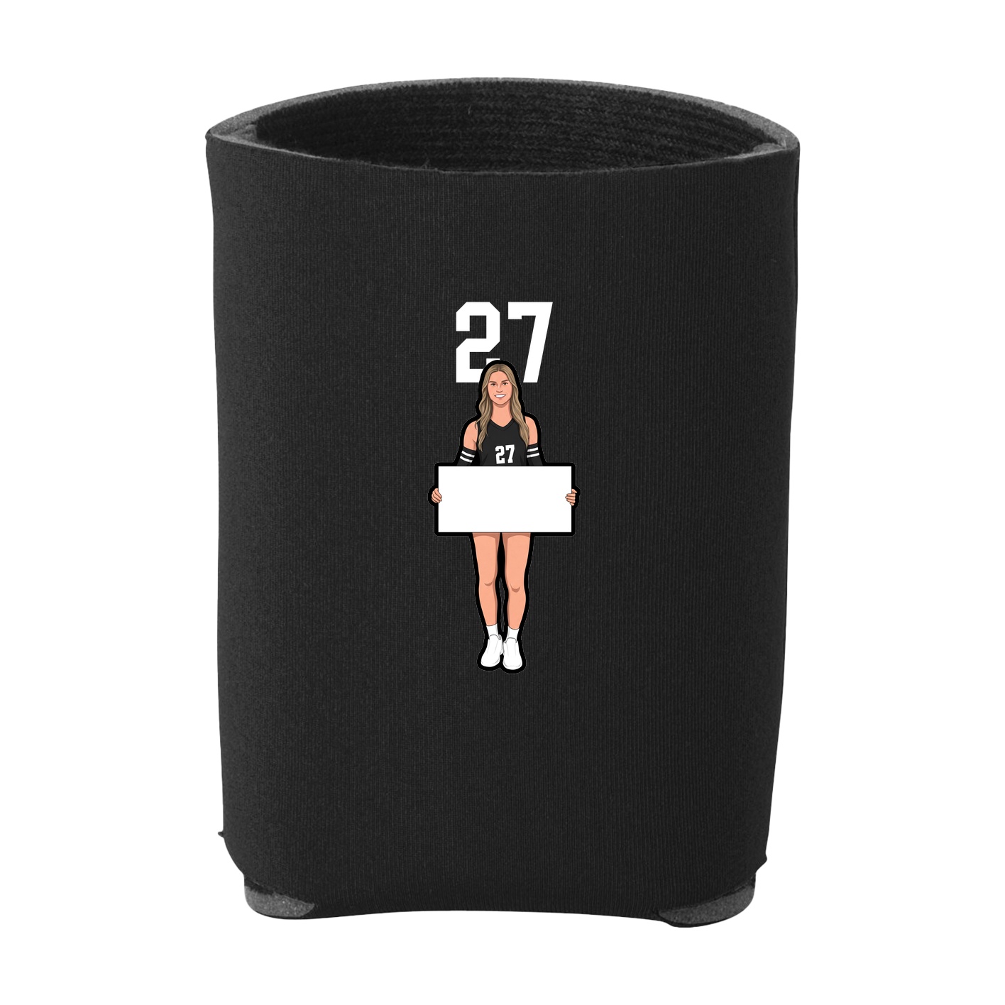 Can Holder — Number Top in Black