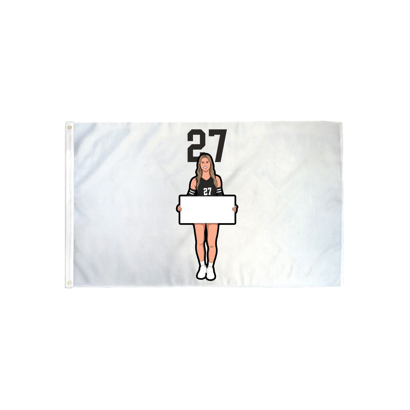 3x5 Flag — Number Top in Classic