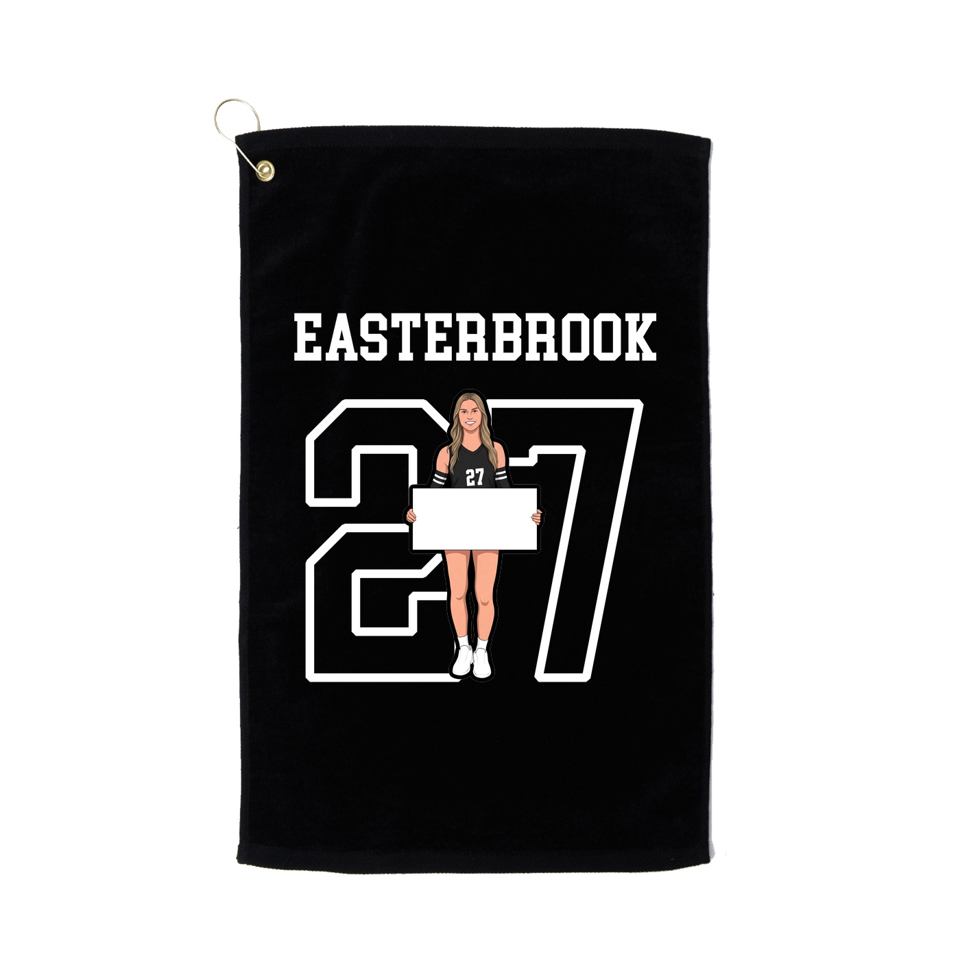 Golf Towel — Shirsey in Black