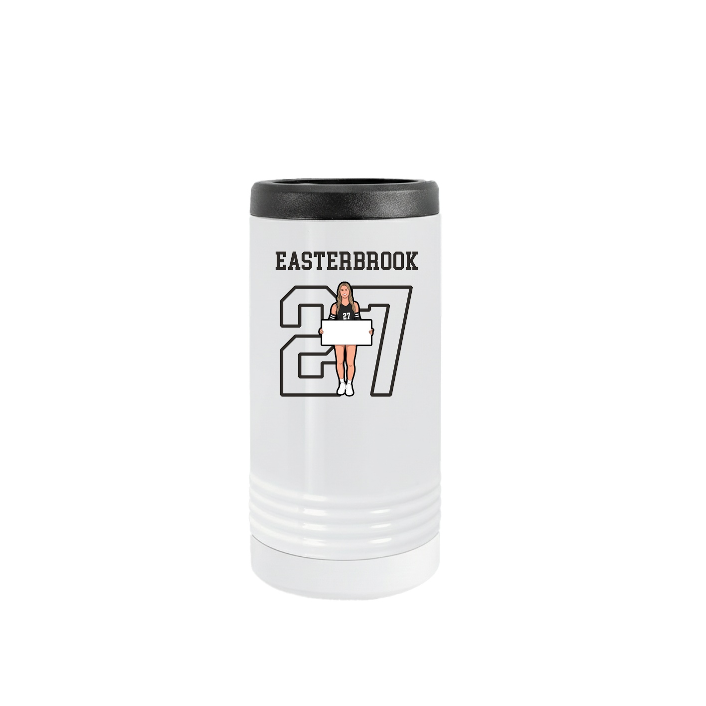 Slim Beverage Holder — Shirsey in White