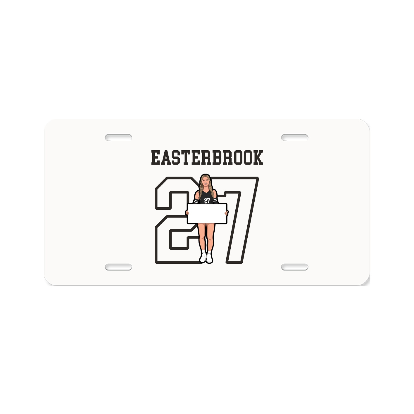 License Plate — Shirsey in Classic