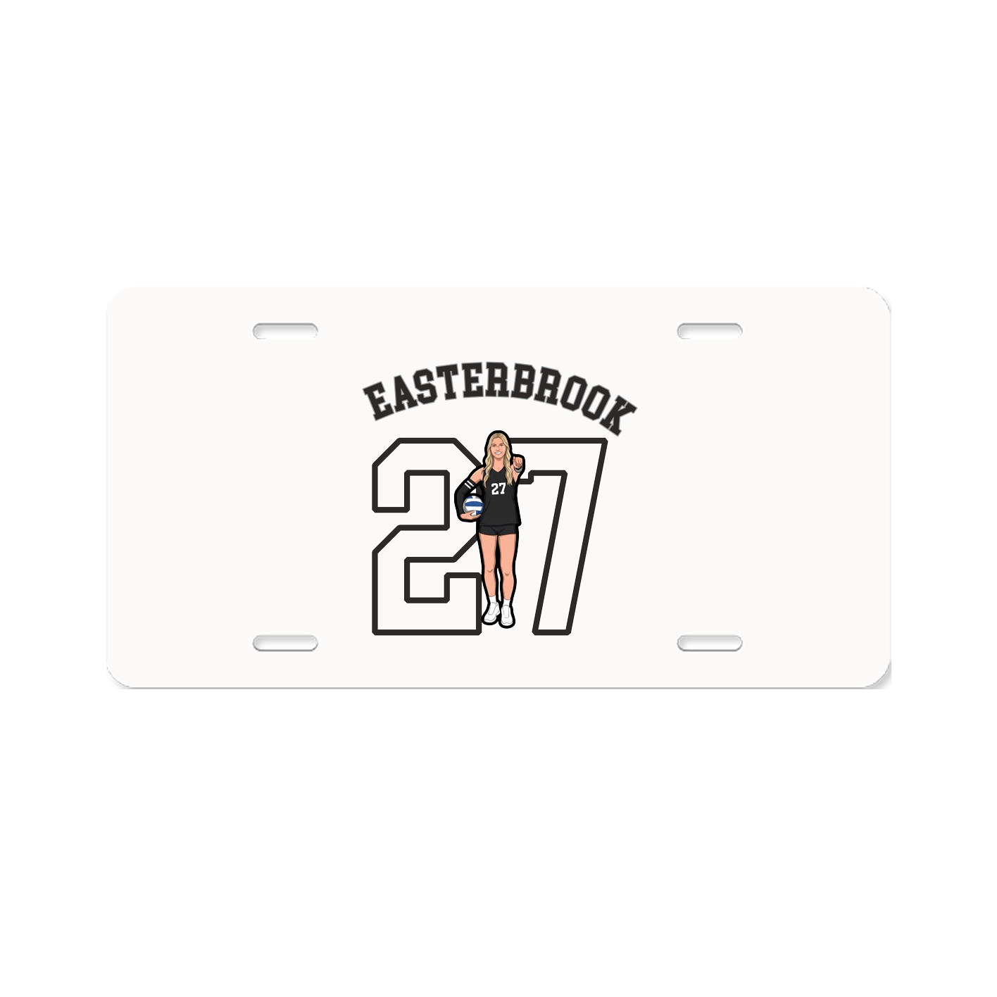 License Plate — Shirsey Arch in Classic