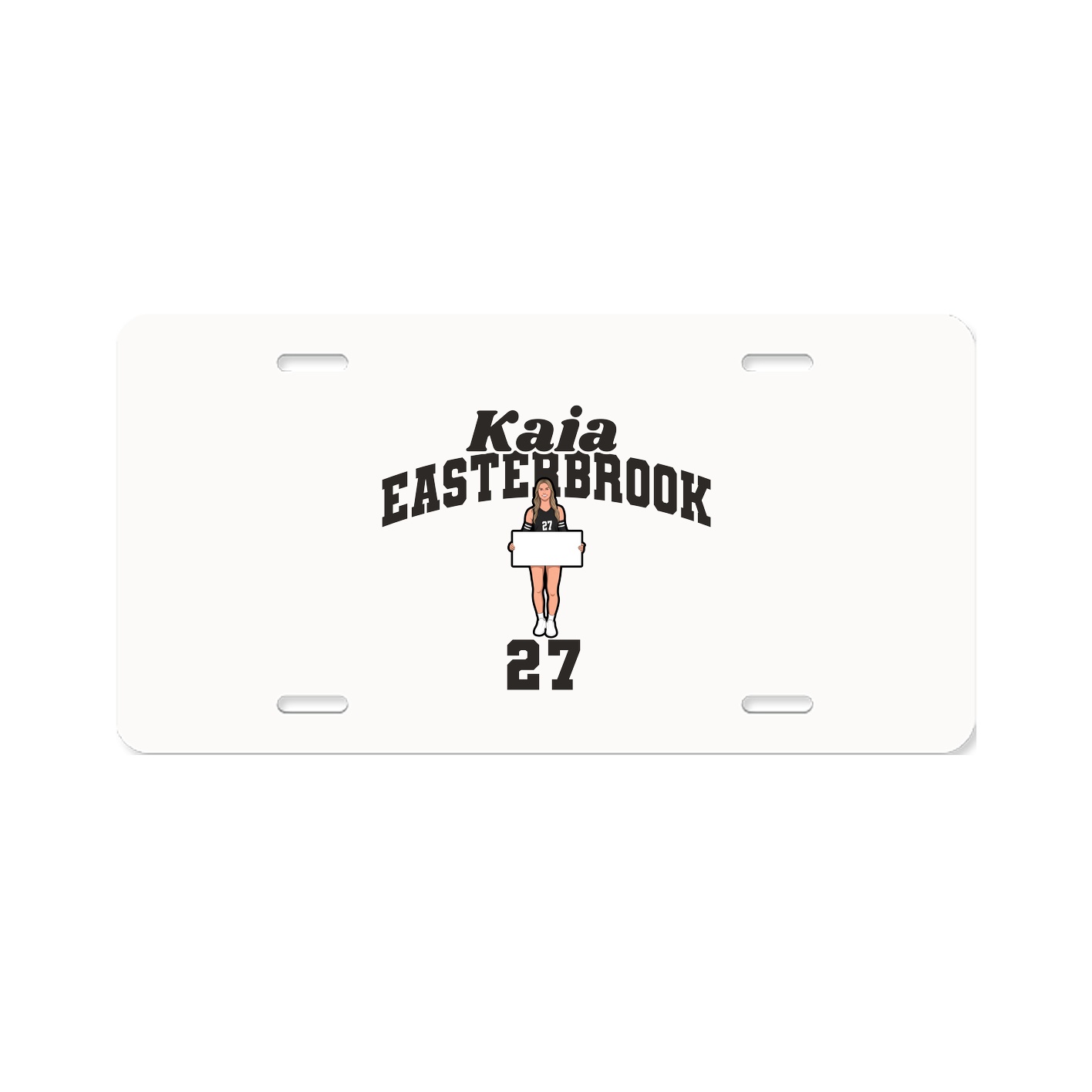 License Plate — Signature Arch in Classic