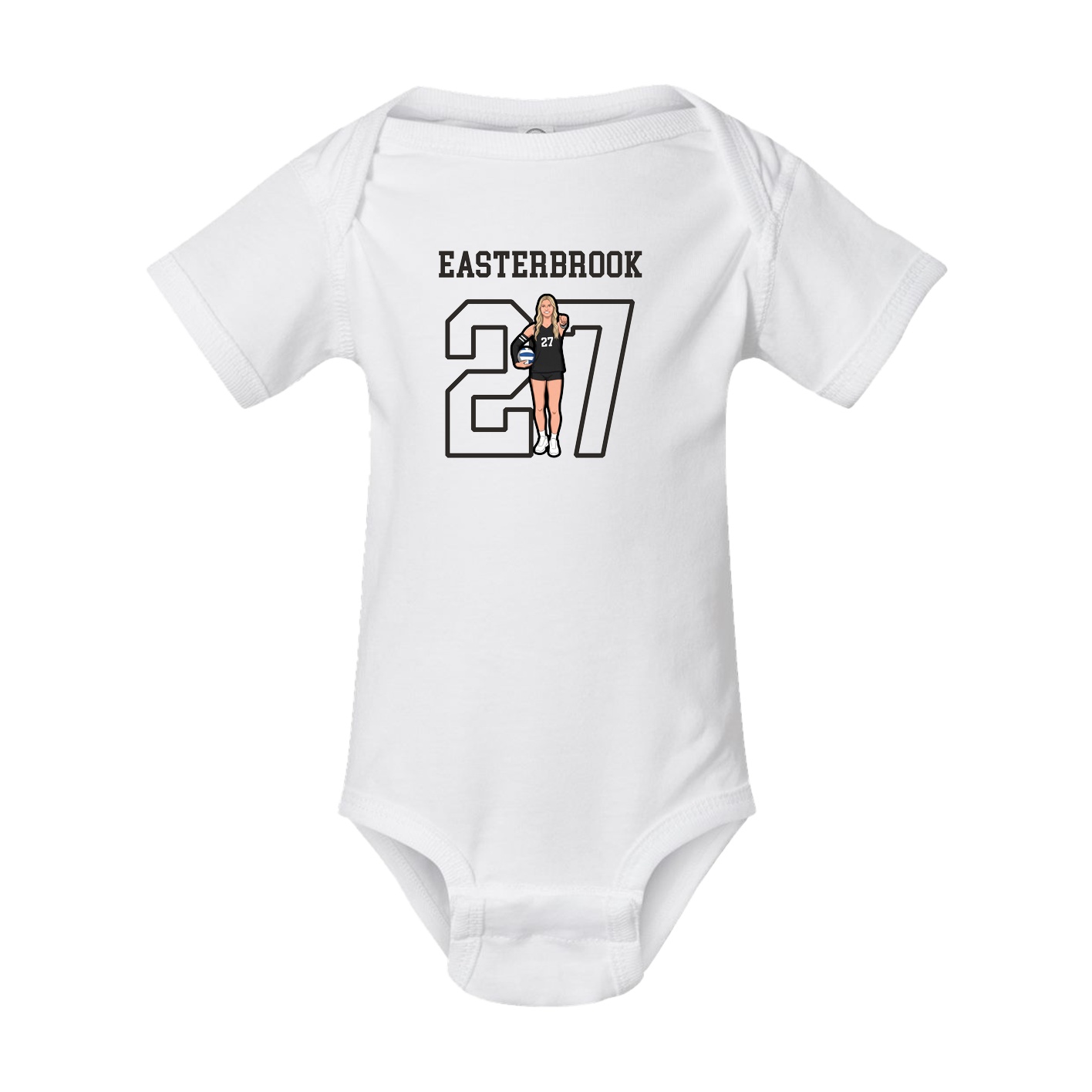 Baby Onesie — Shirsey in White