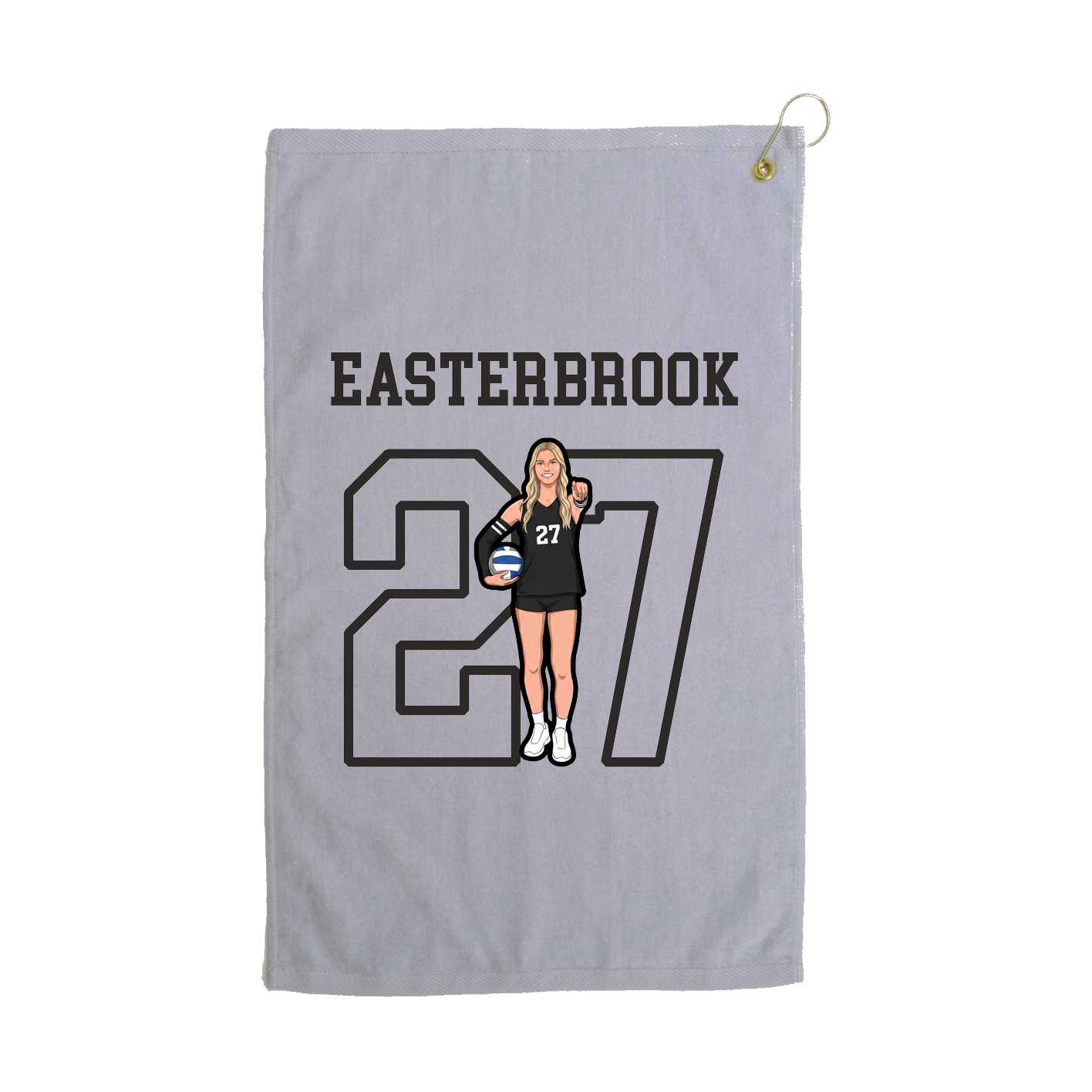 Golf Towel — Shirsey in Grey