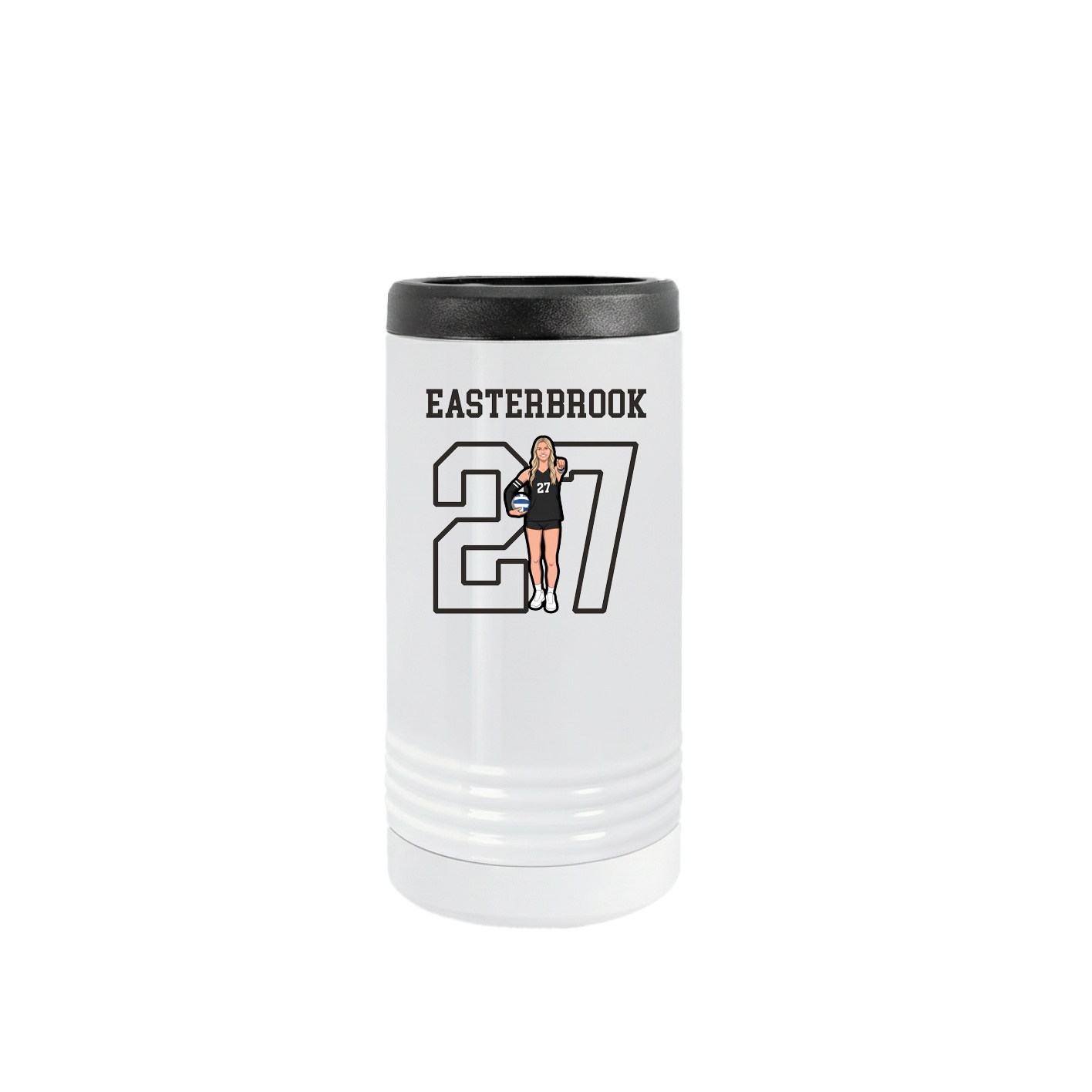 Slim Beverage Holder — Shirsey in White