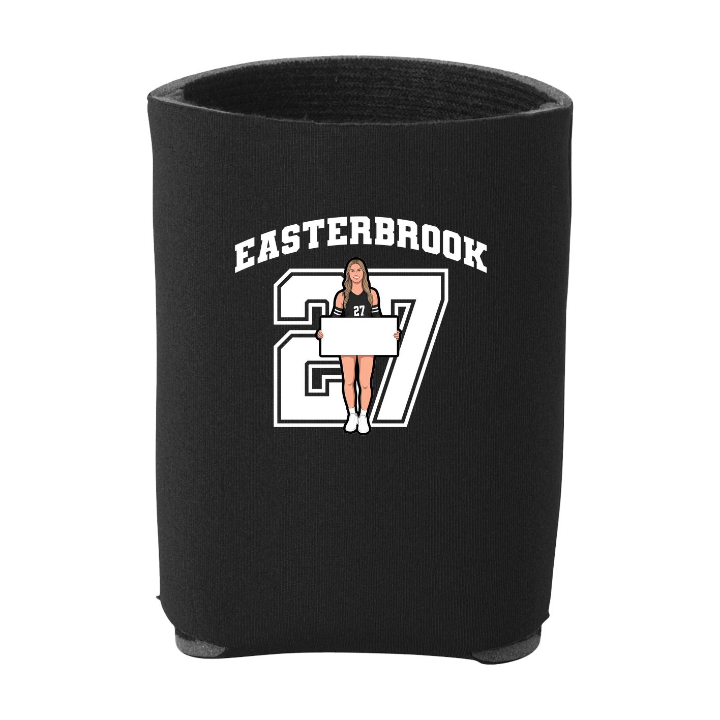Can Holder — Number in Black