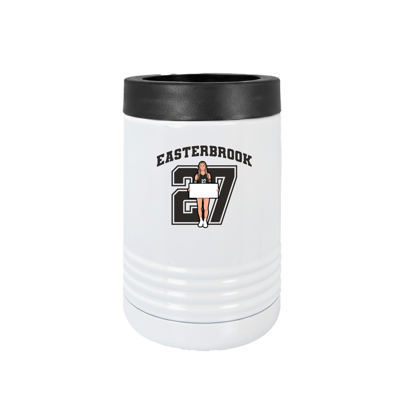 Beverage Holder — Number in White