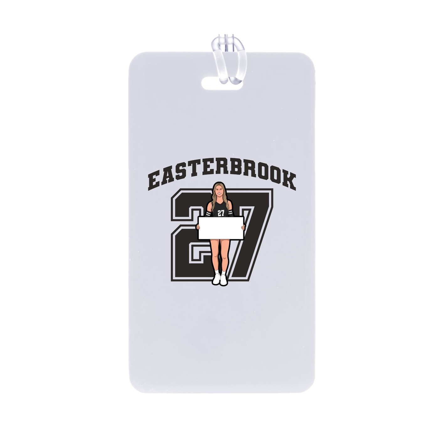 Bag Tag — Number in Classic