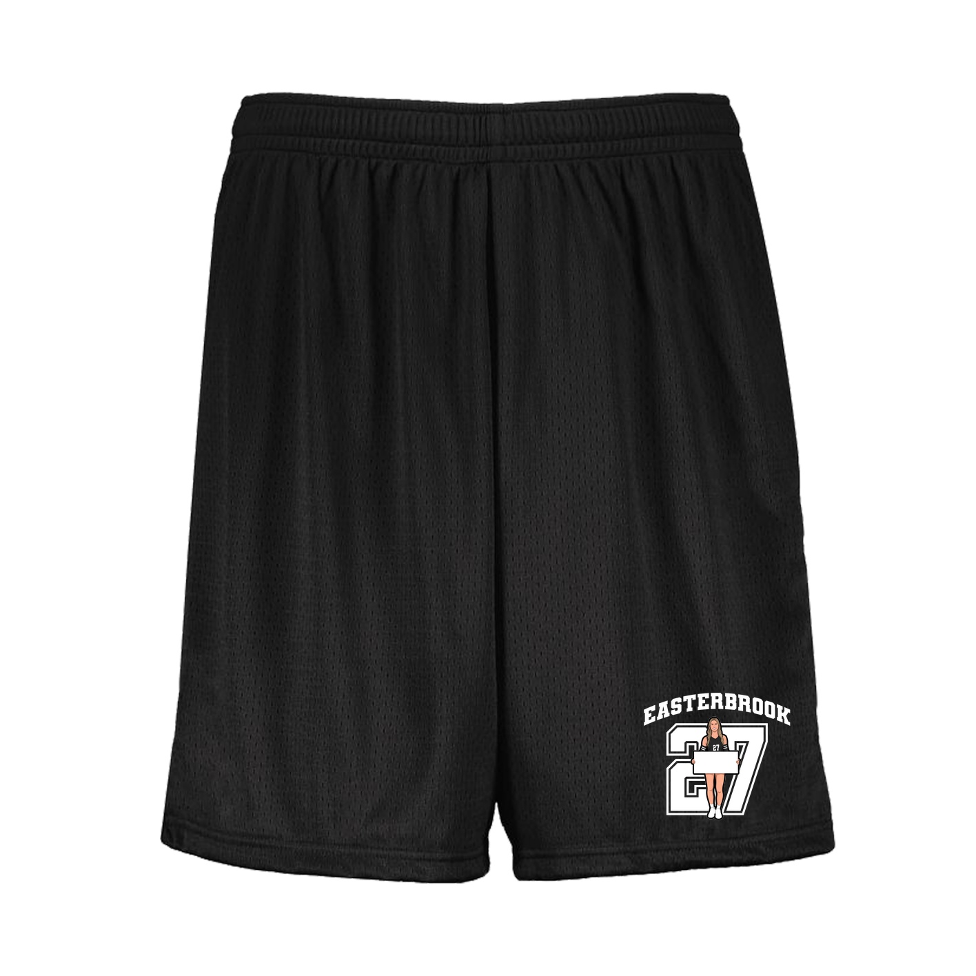 Shorts — Number in Black