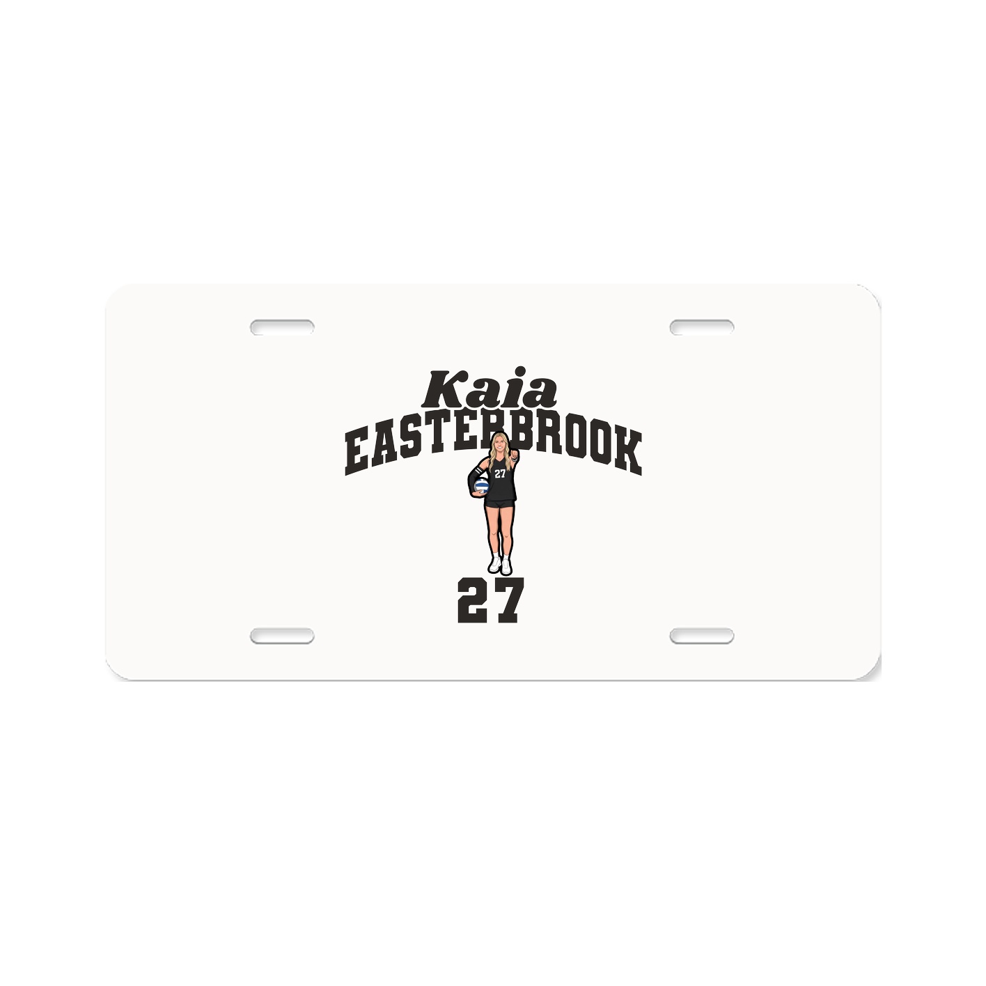 License Plate — Signature Arch in Classic