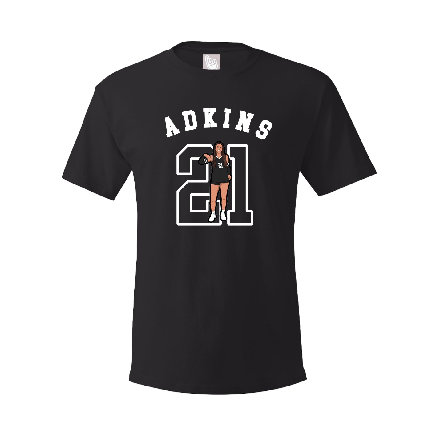 Youth Tee — Shirsey Arch in Black