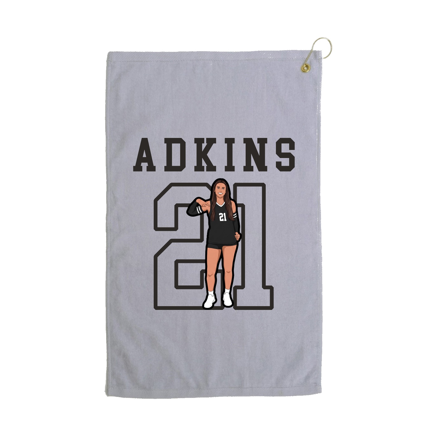 Golf Towel — Shirsey in Grey