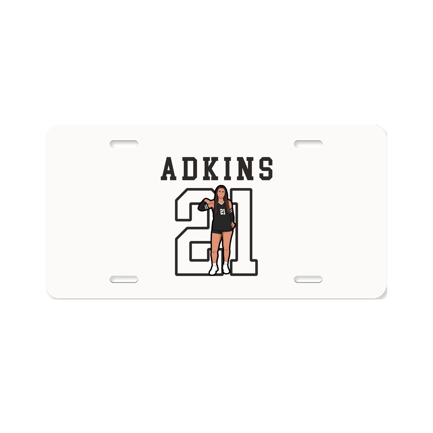 License Plate — Shirsey in Classic