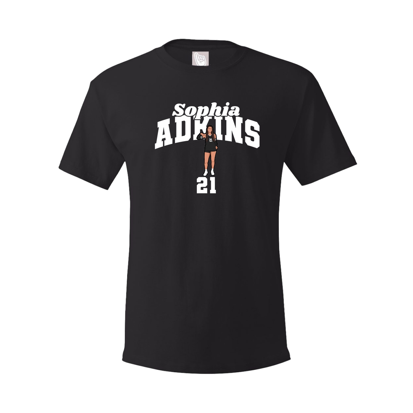 Youth Tee — Signature Arch in Black