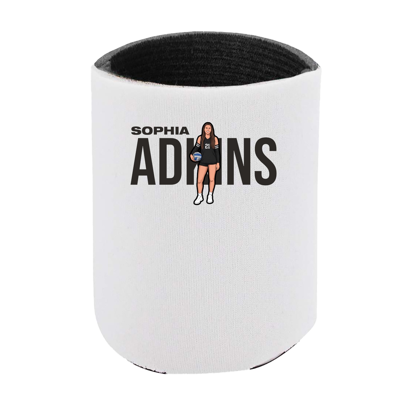 Can Holder — Player Name in White