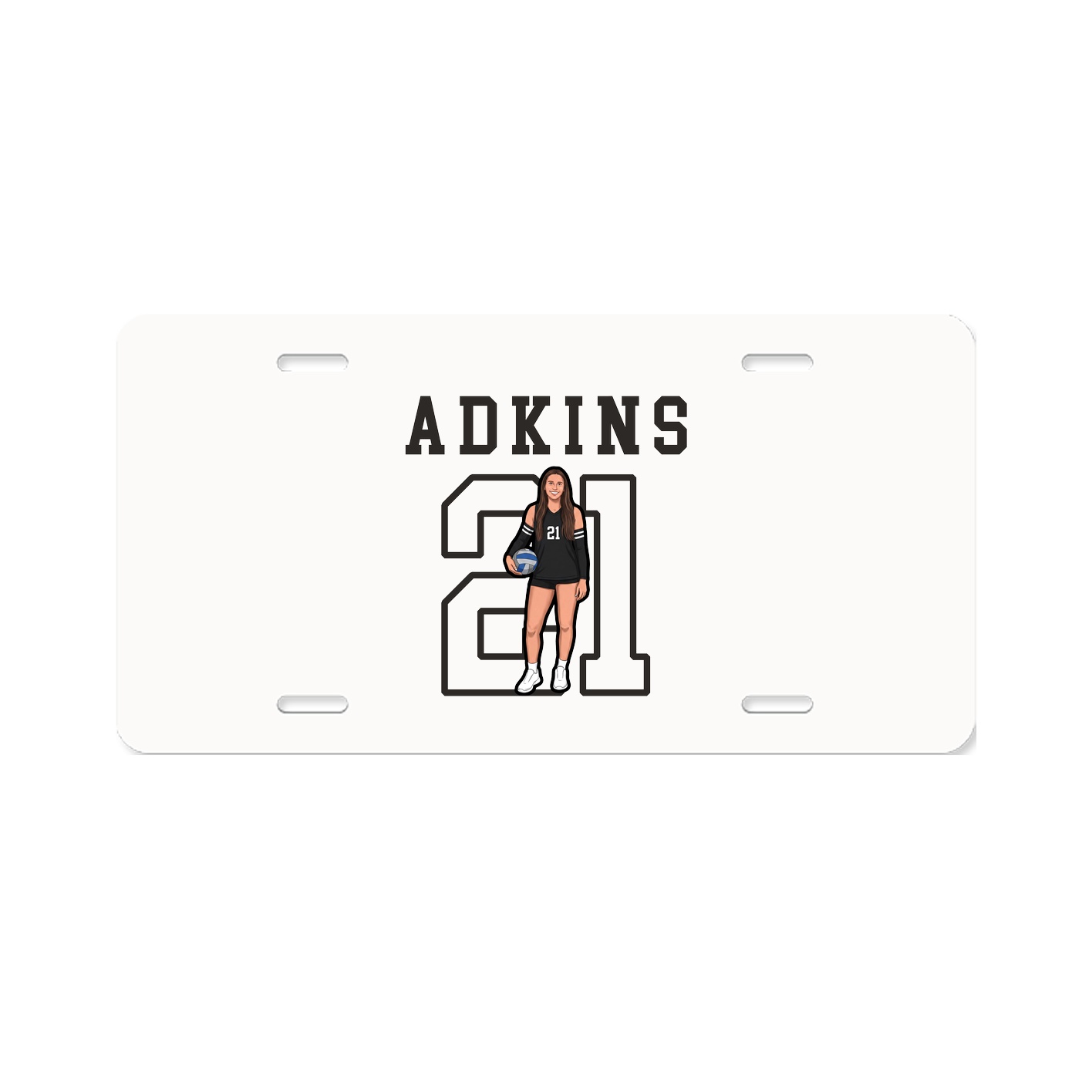 License Plate — Shirsey in Classic