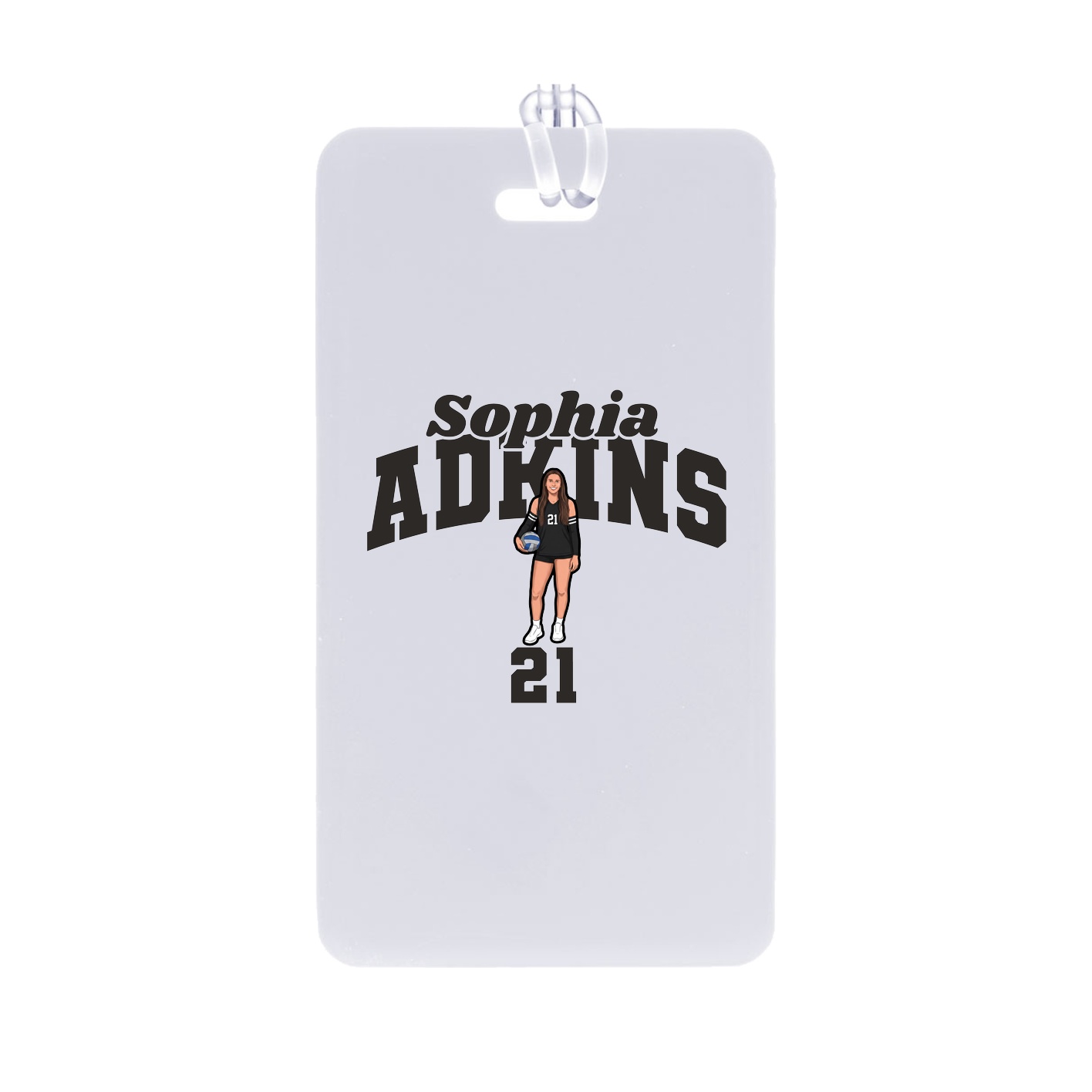 Bag Tag — Signature Arch in Classic