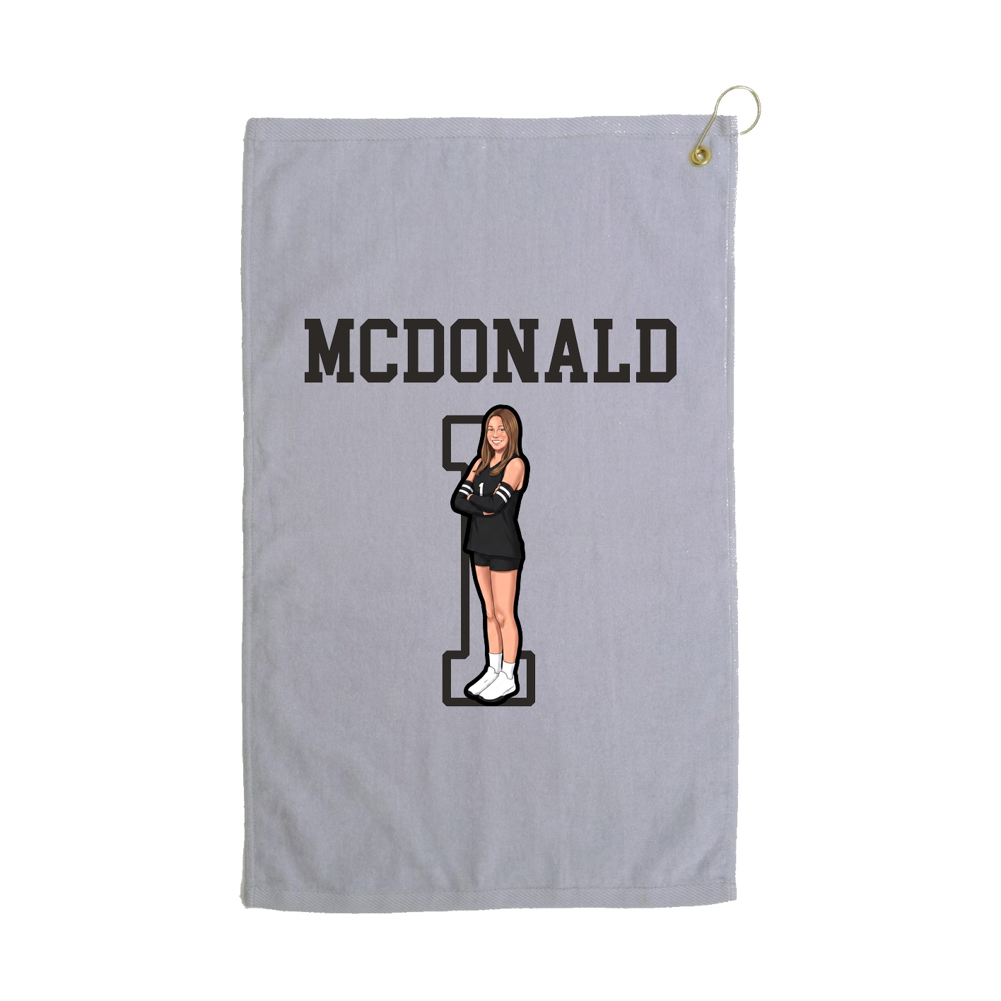 Golf Towel — Shirsey in Grey