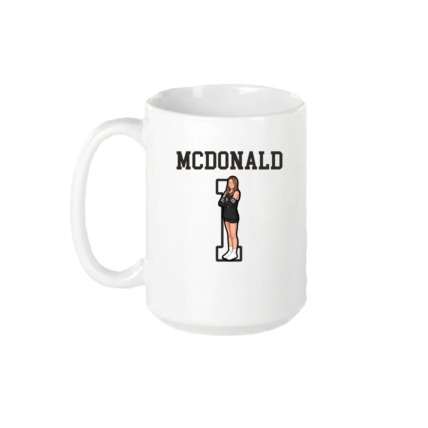15oz Coffee Mug — Shirsey in White