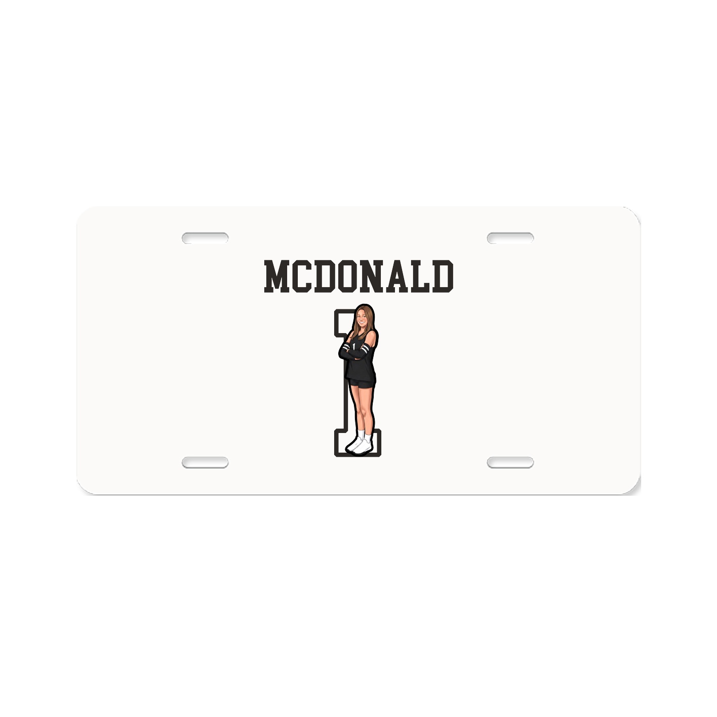 License Plate — Shirsey in Classic