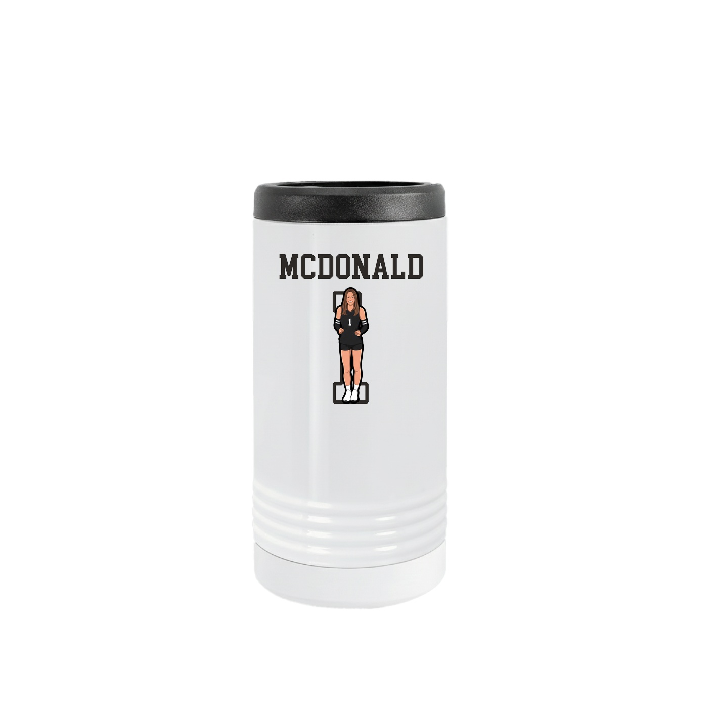Slim Beverage Holder — Shirsey in White