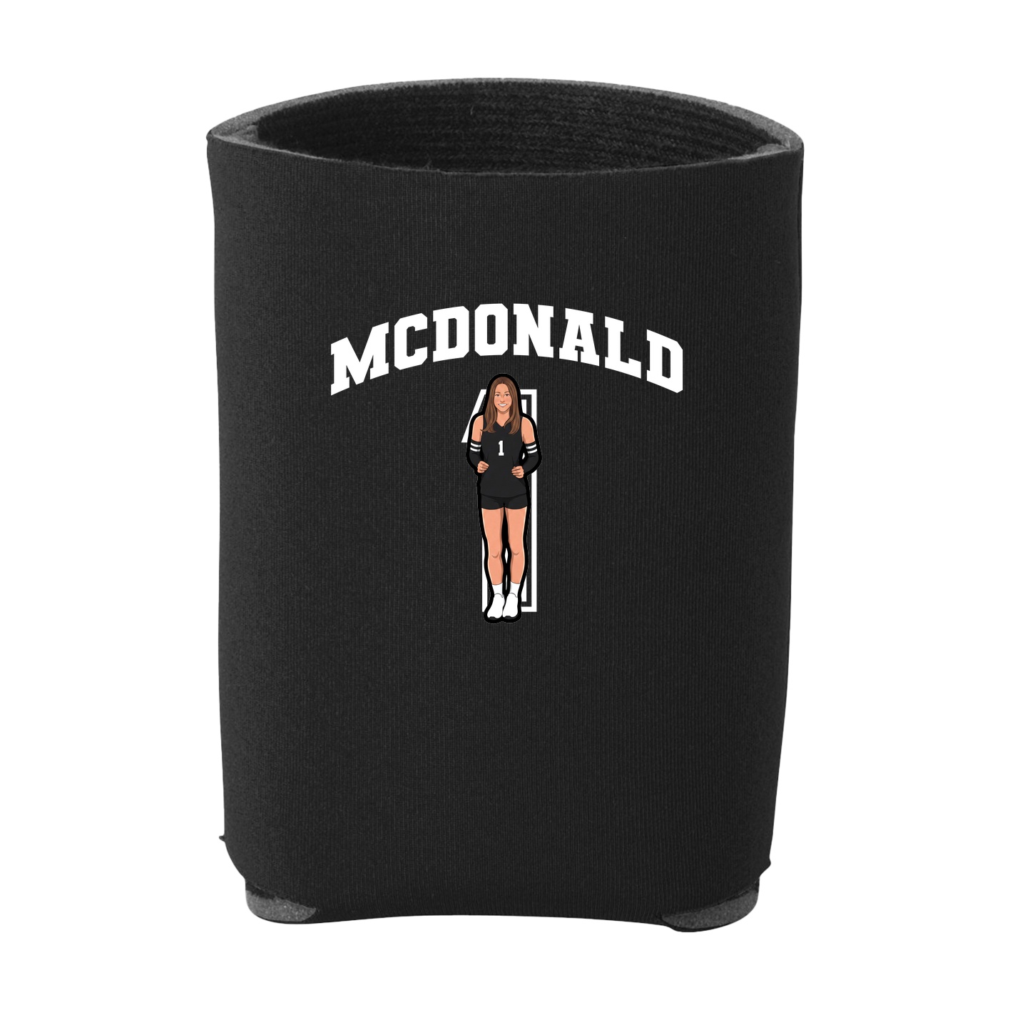 Can Holder — Number in Black
