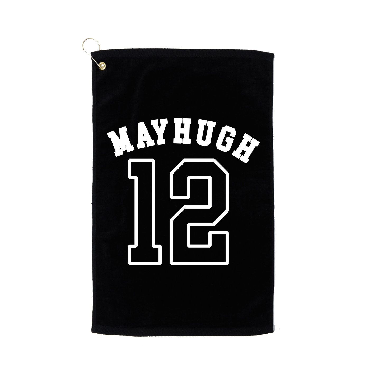Golf Towel — Shirsey Arch in Black