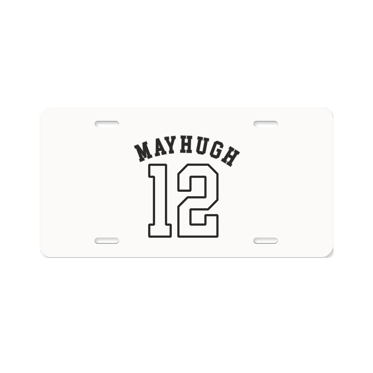 License Plate — Shirsey Arch in Classic