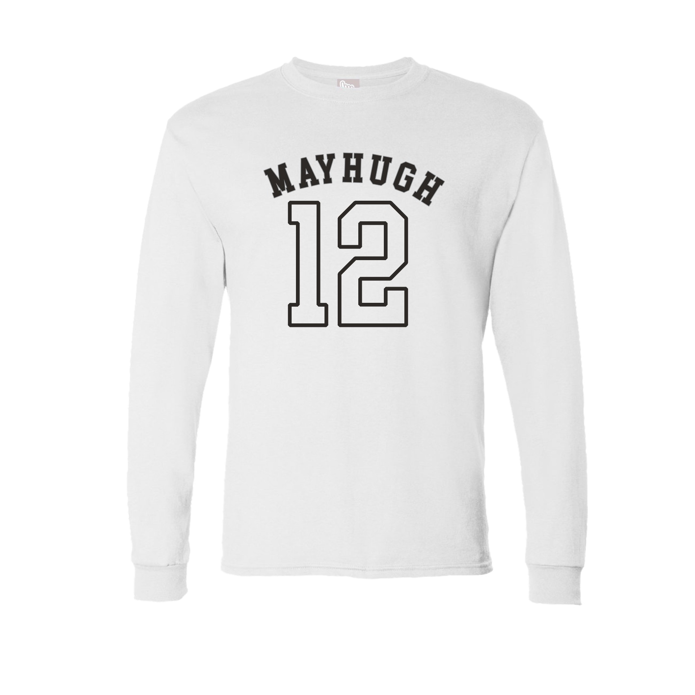 Long Sleeve Tee — Shirsey Arch in White