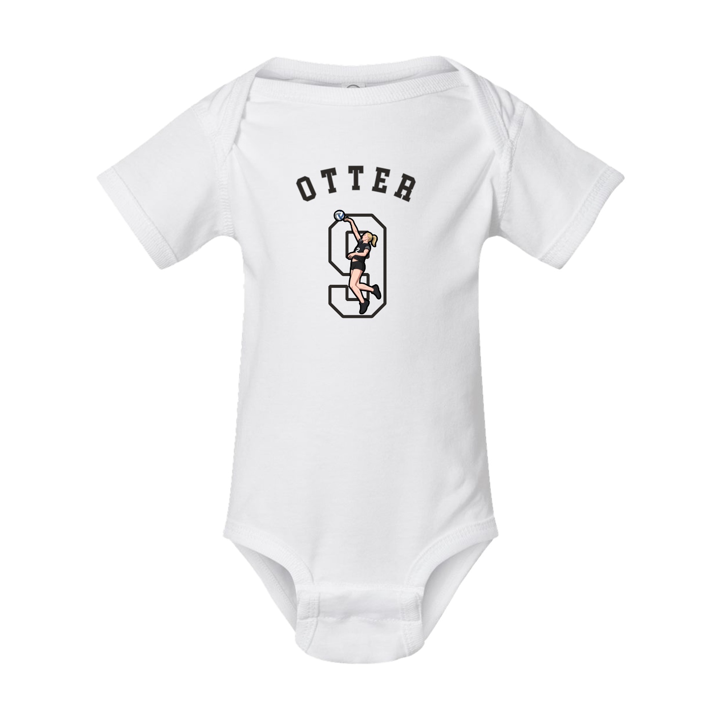 Baby Onesie — Shirsey Arch in White