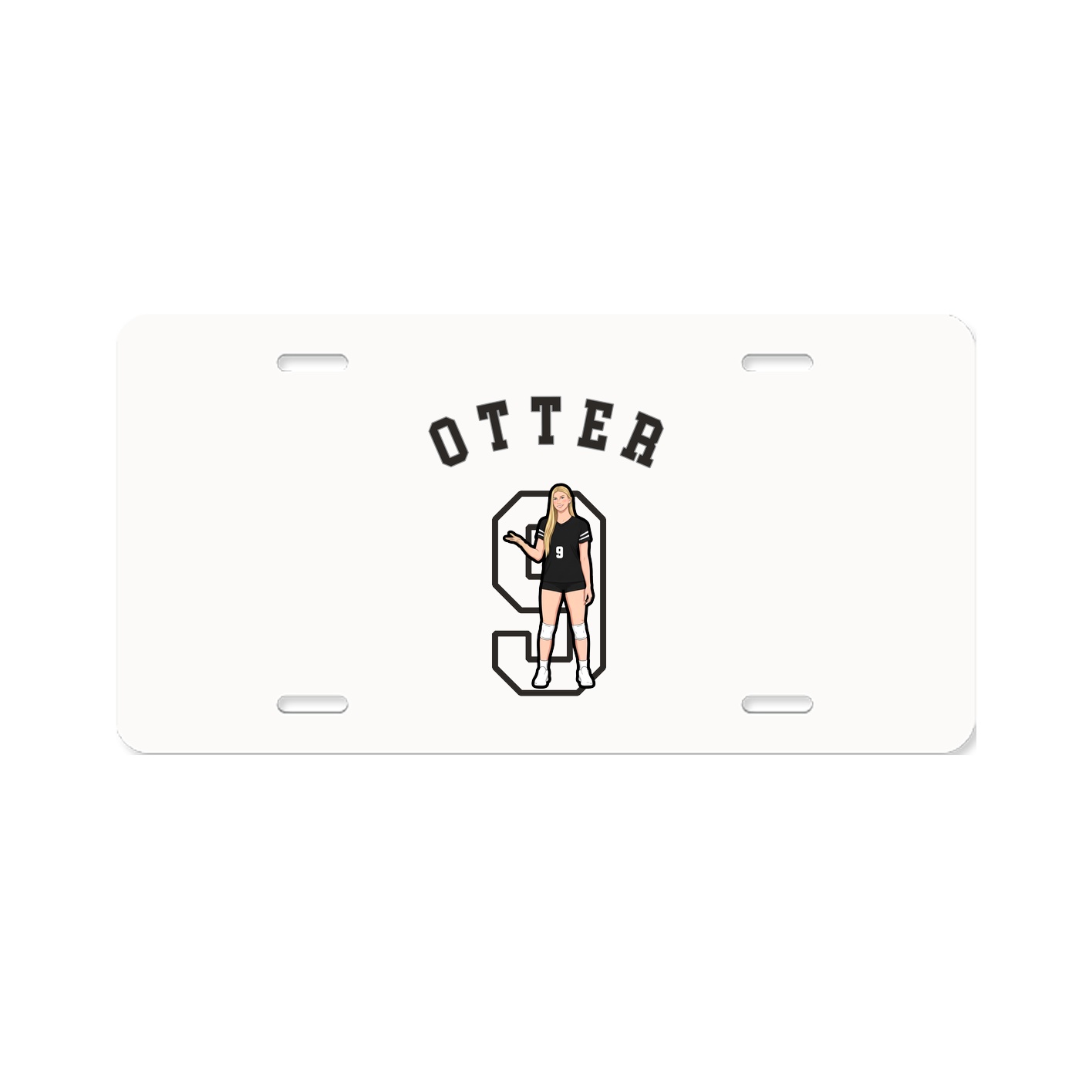 License Plate — Shirsey Arch in Classic