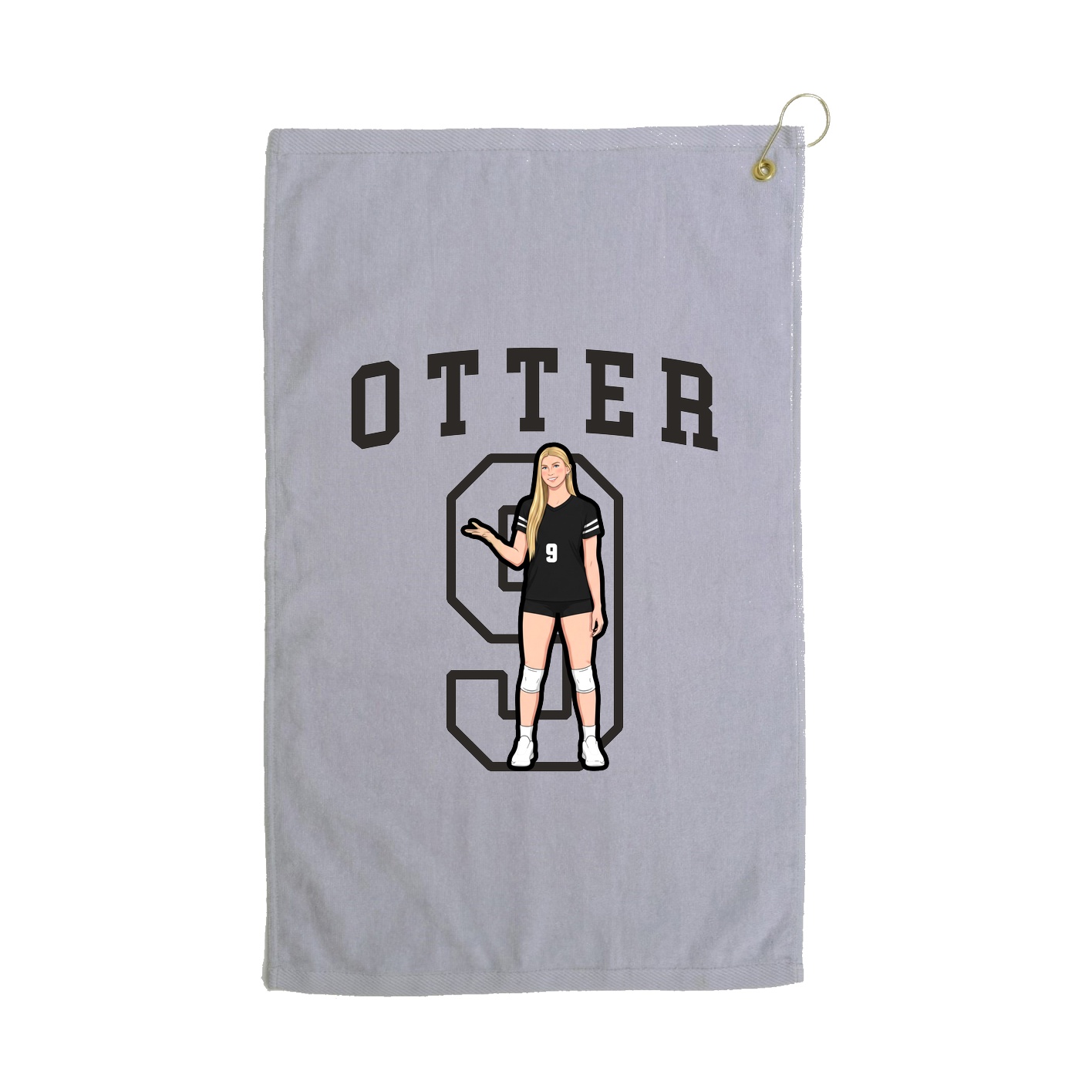 Terry Velour Golf Towel