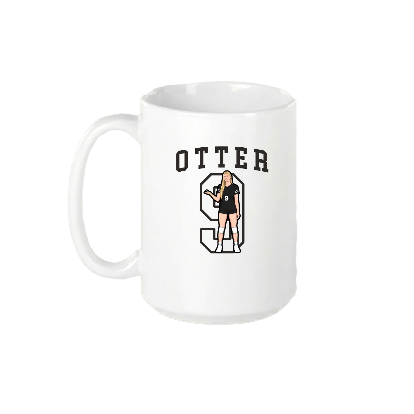 15oz Coffee Mug — Shirsey in White