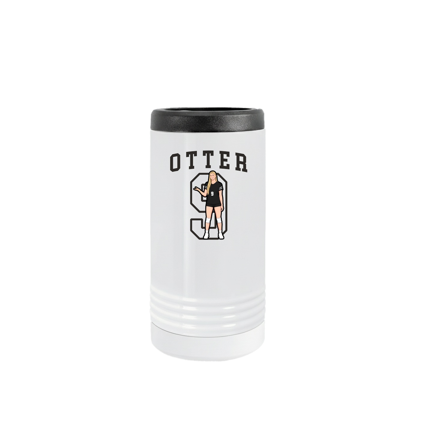 Slim Beverage Holder — Shirsey in White