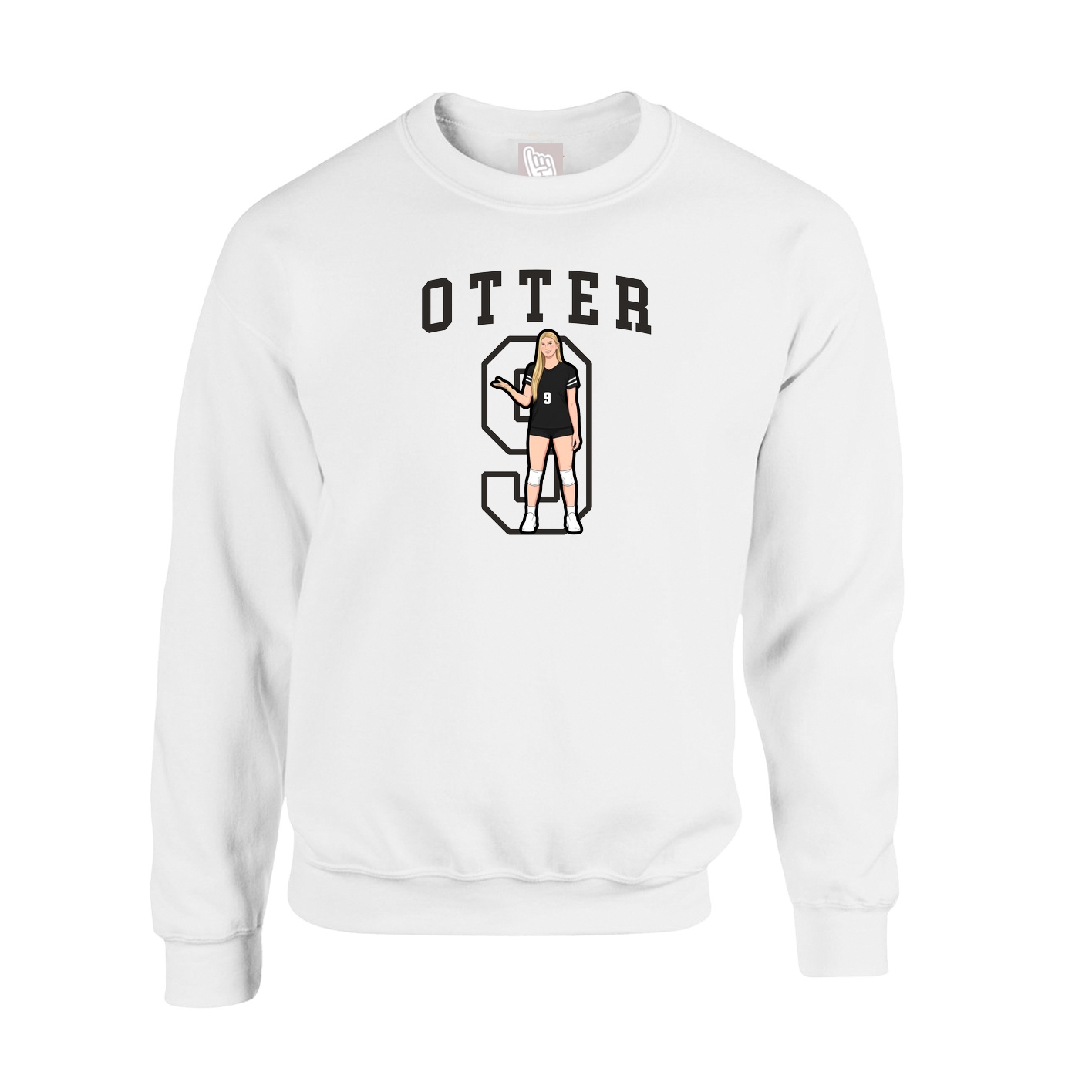 Fleece Crew — Shirsey in White