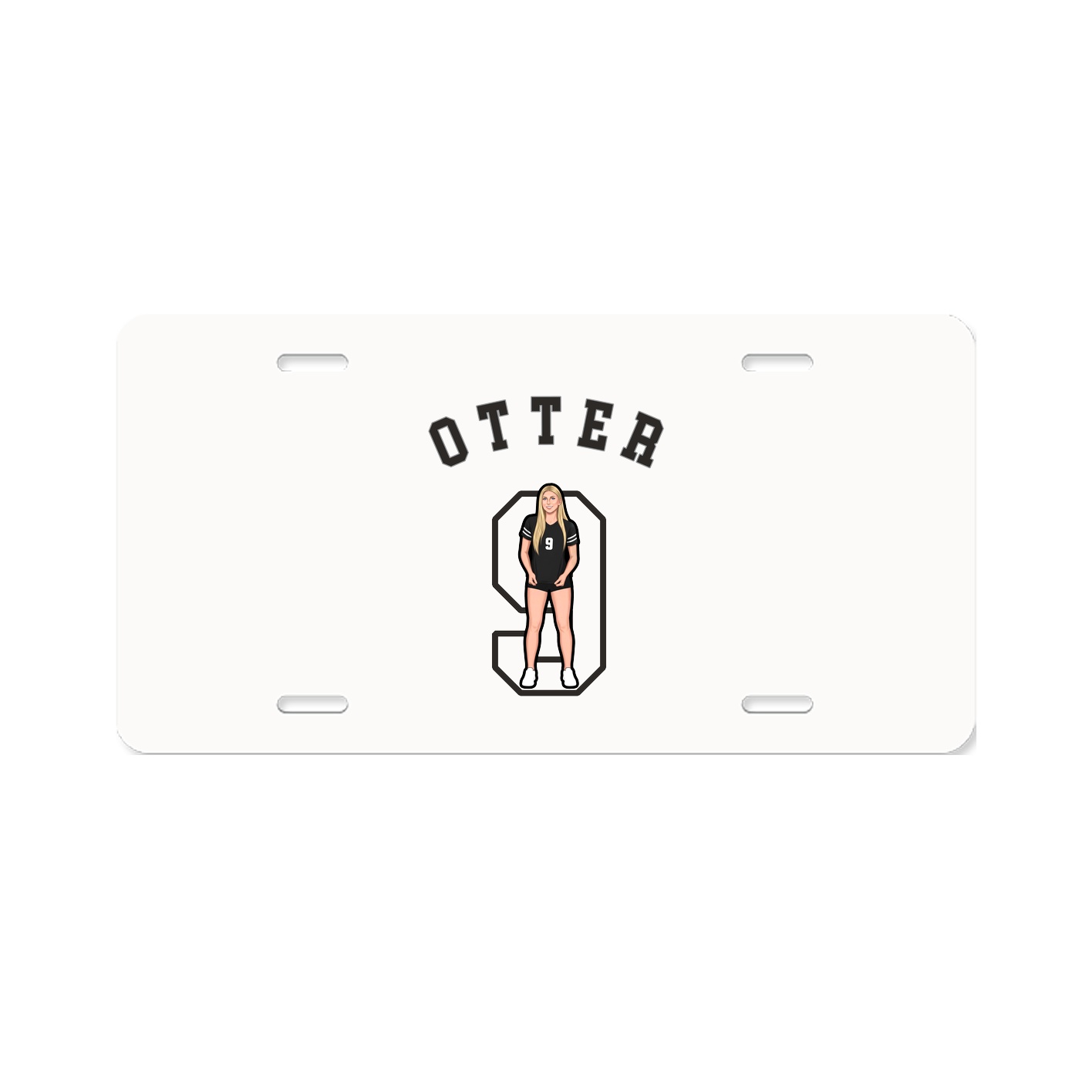 License Plate — Shirsey Arch in Classic