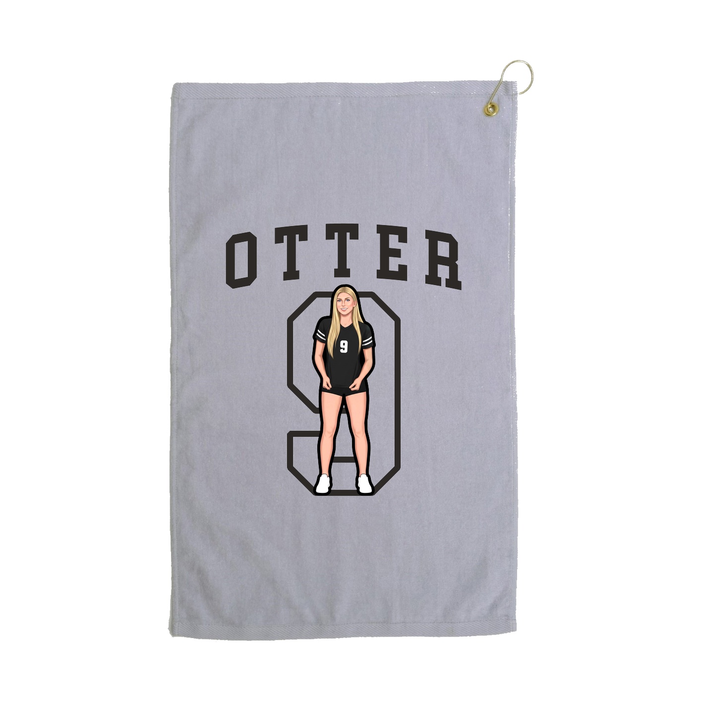Golf Towel — Shirsey in Grey