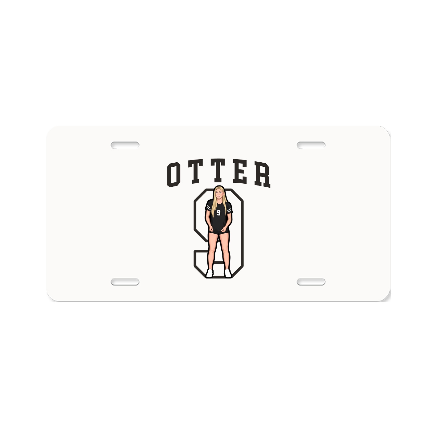 License Plate — Shirsey in Classic