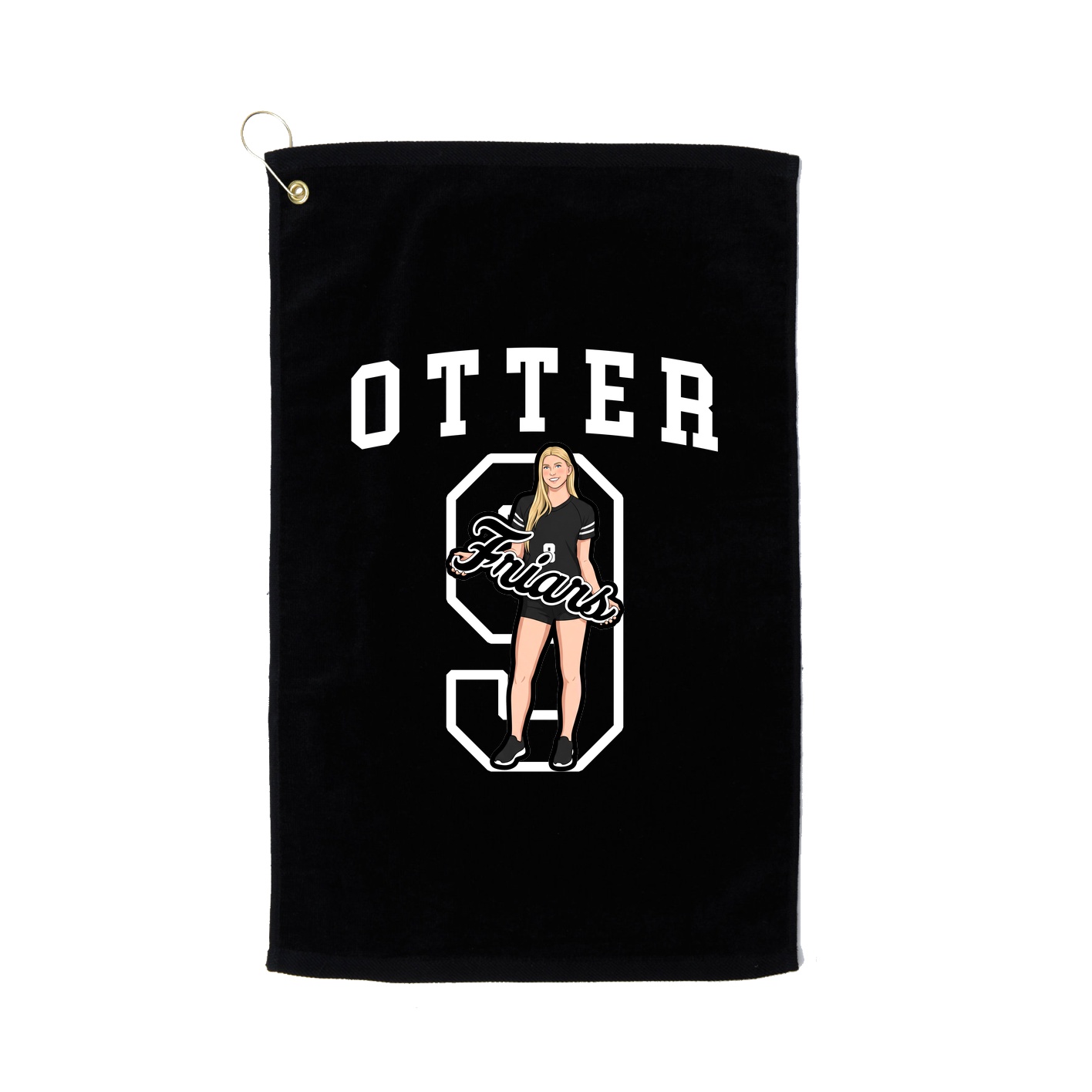 Golf Towel — Shirsey in Black