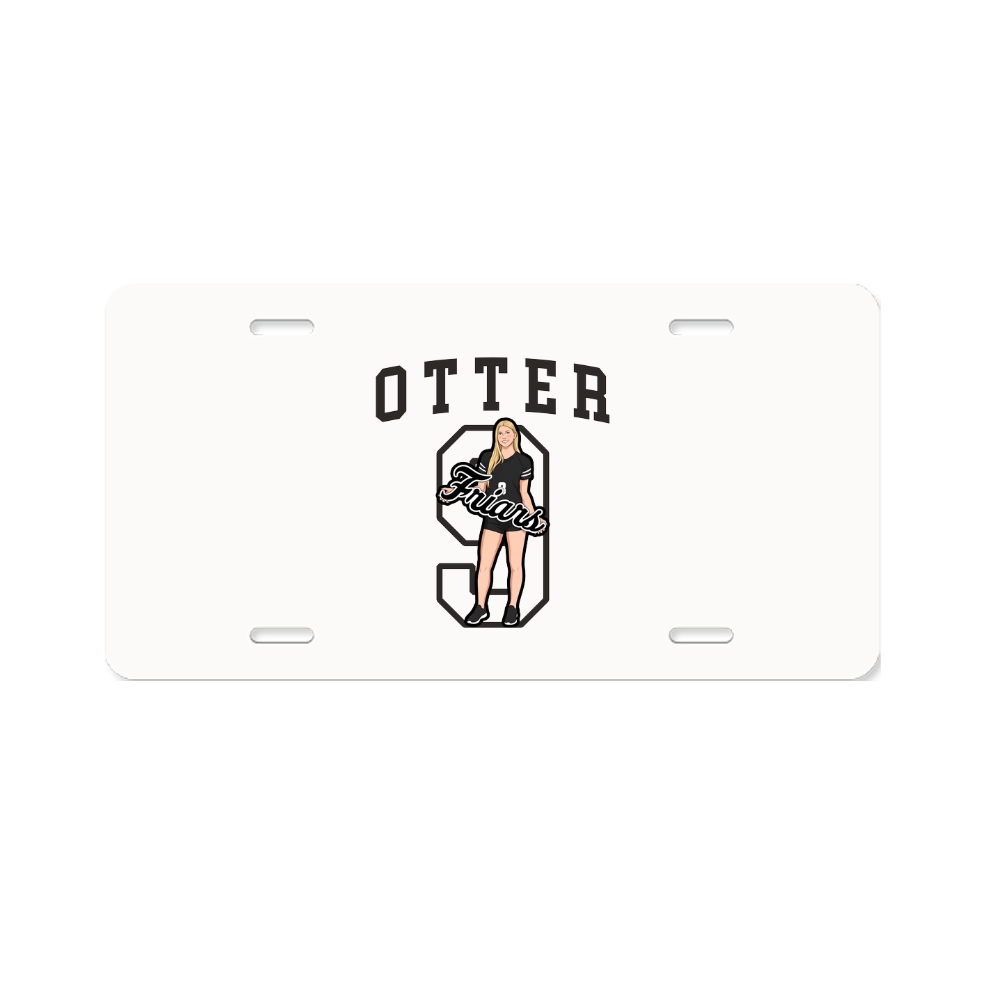 License Plate — Shirsey in Classic