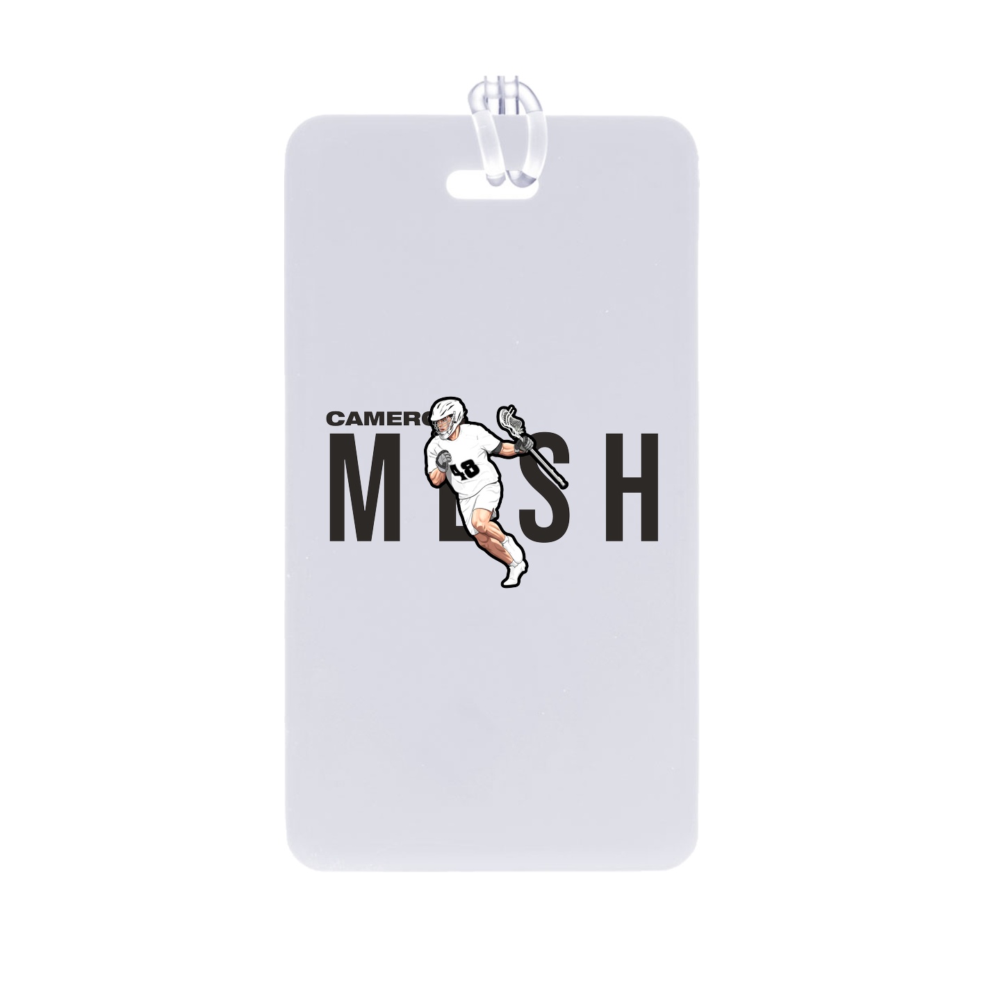 Bag Tag — Player Name in Classic