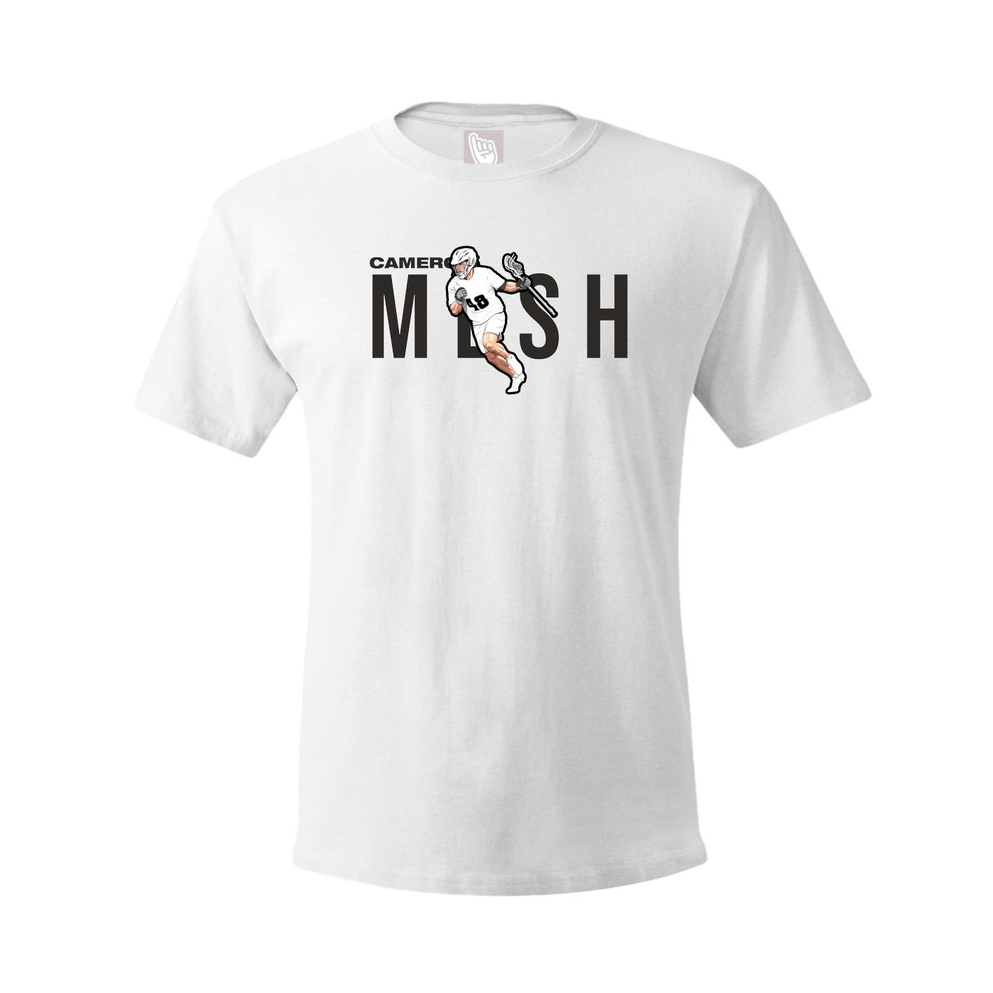 Youth Tee — Player Name in White