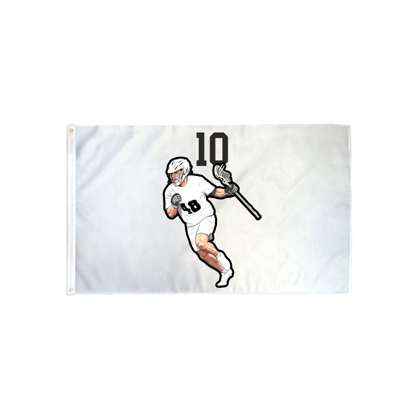 3x5 Flag — Number Top in Classic
